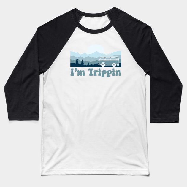 I'm Trippin Baseball T-Shirt by MegssDesign